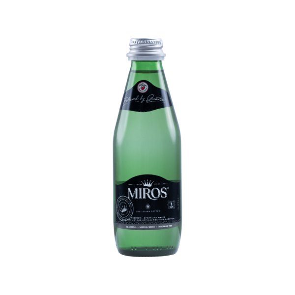 Ujë i Gazuar Shishe Qelqi - 0.25L